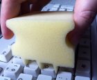 Tastaturschwamm für die professionelle Computerreinigung / Tastaturreinigung verschiedene Sets zur Auswahl