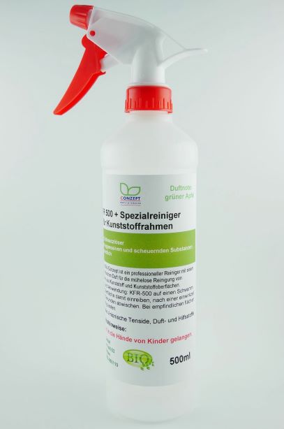 KFR 500 Spezialreiniger für Kunststoffrahmen (500 ml) verschiedene Duftnoten zur Auswahl